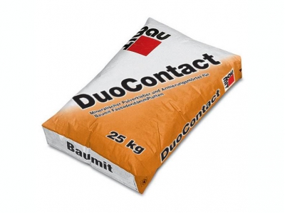 Baumit DuoContact (25 кг) - Клей для приклеивания утеплителя (пенополистирола) и нанесения армирующего слоя
