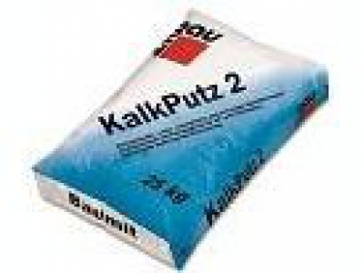 Baumit KalkPutz 2 mm (25 кг) - Известковая штукатурка крупнозернистая, 2мм