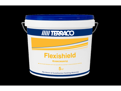Terraco Flexishild - Высокоэластичная полуглянцевая акриловая краска