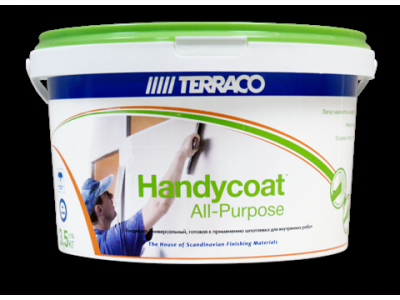 Terraco Handycoat All-Purpose - Универсальная готовая к применению шпатлевка