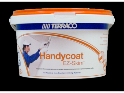 Terraco Handycoat EZ-Skim - Специально разработанная готовая к применению шпатлевка легкого затирания