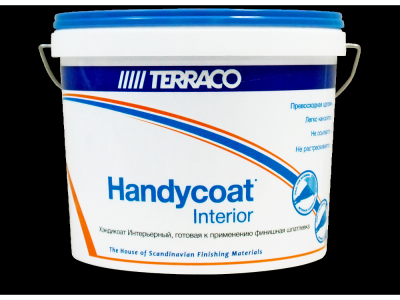 Terraco Handycoat Interior - Универсальная готовая шпатлевка для внутренних работ