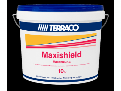 Terraco Maxishield - матовая акриловая краска для фасадных работ