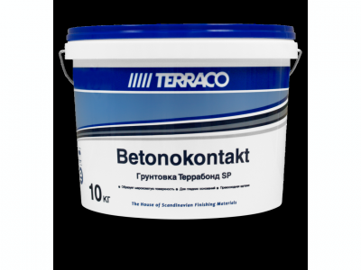 Terraco Террабонд SP Бетоноконтакт - Грунтовка для обработки  гладкого бетона
