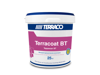 Terraco Terracoat ВТ - Матовое песчаное штукатурное покрытие на акриловой основе 25кг