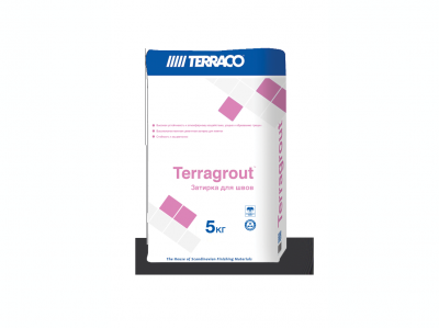 Terraco Terragrout - Водостойкая цветная затирка для межплиточных швов