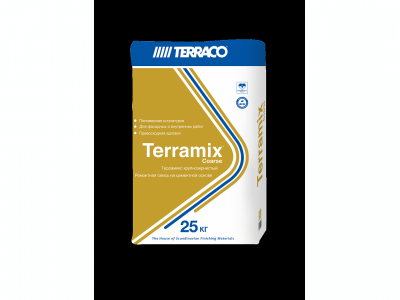 Terraco Terramix Крупнозернистый (25 кг) -Тонкослойная штукатурка