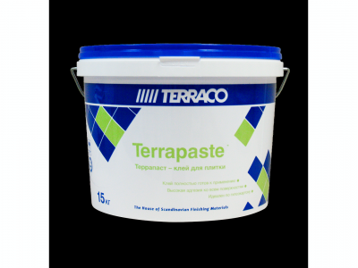 Terraco Terrapast - готовый клей для плитки на акриловой основе