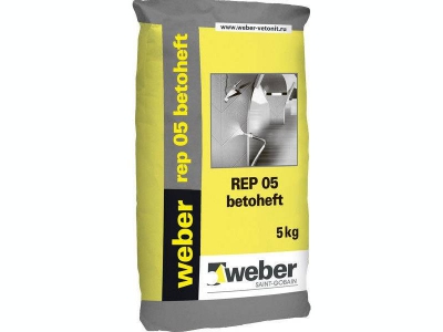 Weber.REP 05 Betoheft (5 кг) - Модифицированный полимерами цементный раствор