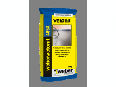 Weber.vetonit 4650 F10 (20 кг) - Промышленный цветной наливной пол. Желтый