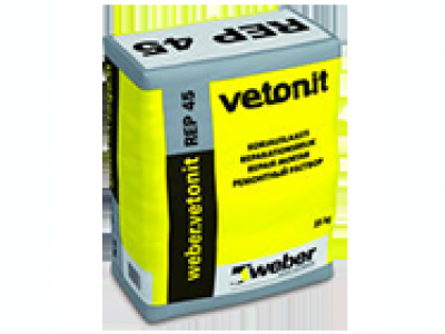 Weber.vetonit REР 45 - Модифицированный полимерами цементный раствор