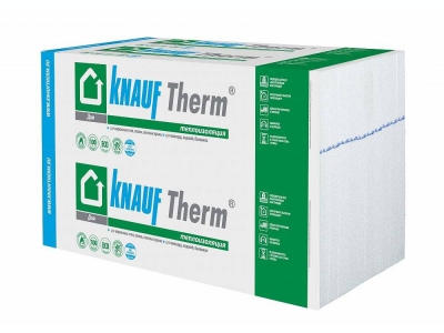 Кнауф Терм Периметр - инновационные формованные плиты повышенной прочности для теплоизоляции стен, фундаментов зданий и утепления полов