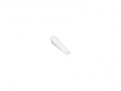 Клинья для укладки кафельной плитки малый размер белый цвет пластик PS