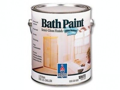 Sherwin Williams Bath Paint Satin Finish- Моющаяся краска для ванных комнат