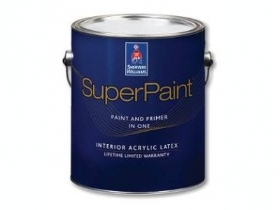 Sherwin Williams SuperPaint Interior Latex Flat - Латексная тиксотропная глубоко-матовая краска