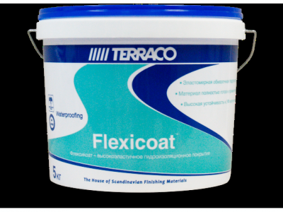 Terraco Flexicoat - Готовое к применению гидроизоляционное покрытие