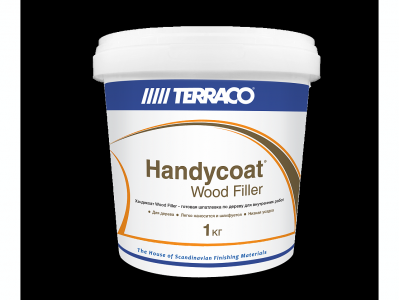 Terraco Хэндикоат Woodfiller (25кг) - Шпатлевка для деревянных поверхностей