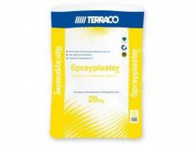 Terraco Sprayplaster BC - базовый штукатурный состав, модифицированный полимером (20кг)