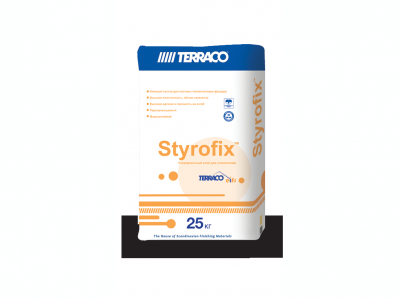 Terraco Styrofix (25 кг) - Клеевой состав для приклейки утеплителя
