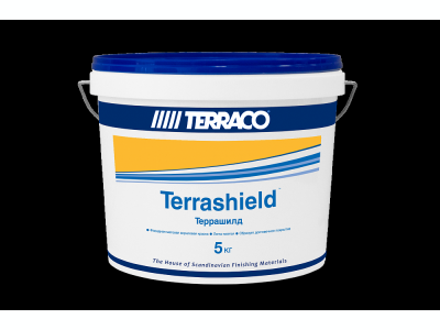 Terraco Terrashield - матовая эластичная краска для фасадных работ