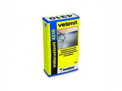 Weber.vetonit 4310 (25 кг) - Наливной пол.Для сложных оснований